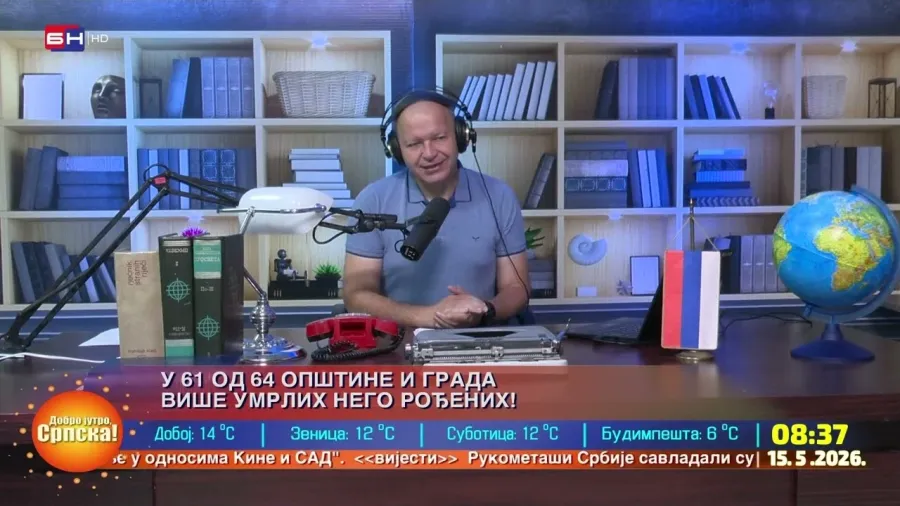 U 61 OD 64 OPŠTINE I GRADA VIŠE UMRLIH NEGO ROĐENIH! || RADIO VEZA