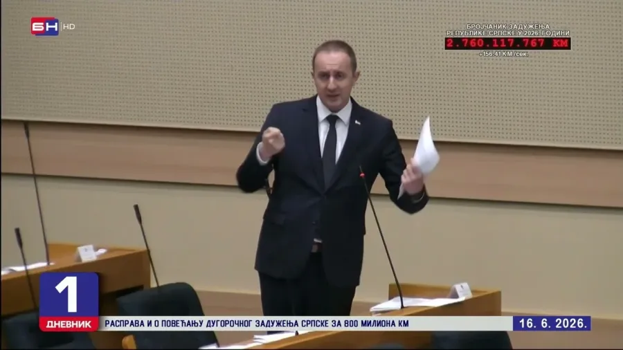 Buran dan u Narodnoj skupštini Republike Srpske