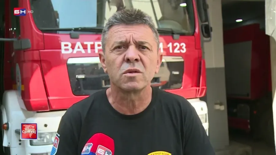 Зворник: Пожар на подручју Снагова, ватра захвата њиве