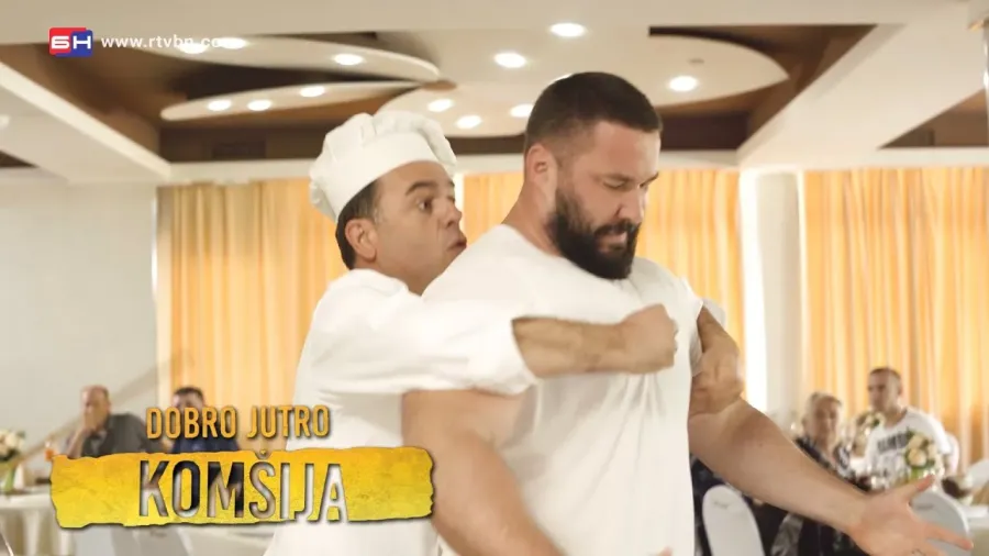 Општа туча у ресторану! Чедо и Миле добили добре батине од "Козаре" \\ Добро јутро, комшија