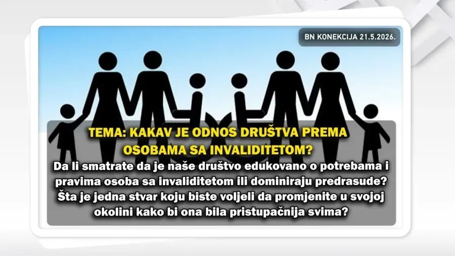 Da li smatrate da je naše društvo edukovano o pravima osoba sa invaliditetom? || BN KONEKCIJA