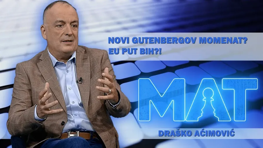 NOVI GUTENBERGOV MOMENAT: Ukrajina u RATU veće korake ka EU radi od BiH?! || Draško Aćimović - MAT