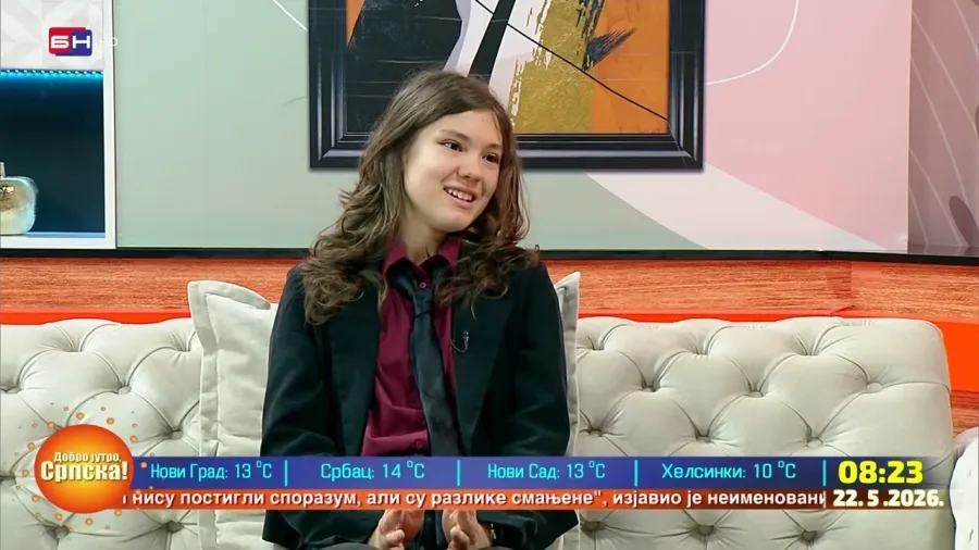 Lola Ilić iz Bijeljine najbolja u Republici Srpskoj iz srpskog jezika