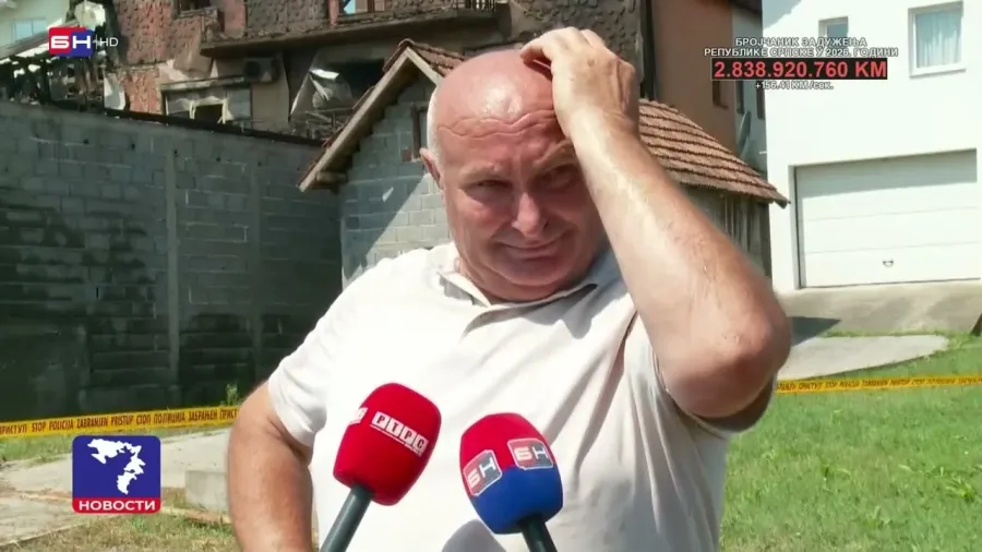 Veliki požar u Derventi, izgorjele kuća i radionica "Majstorović"