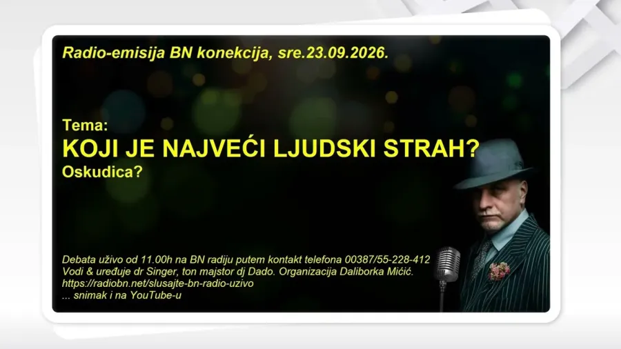 Који је највећи људски страх? Оскудица? || БН КОНЕКЦИЈА