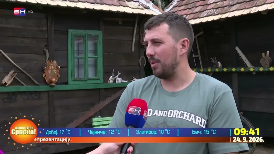 Жељко Максимовић годинама прикупља старе предмете који су били дио прошлих времена