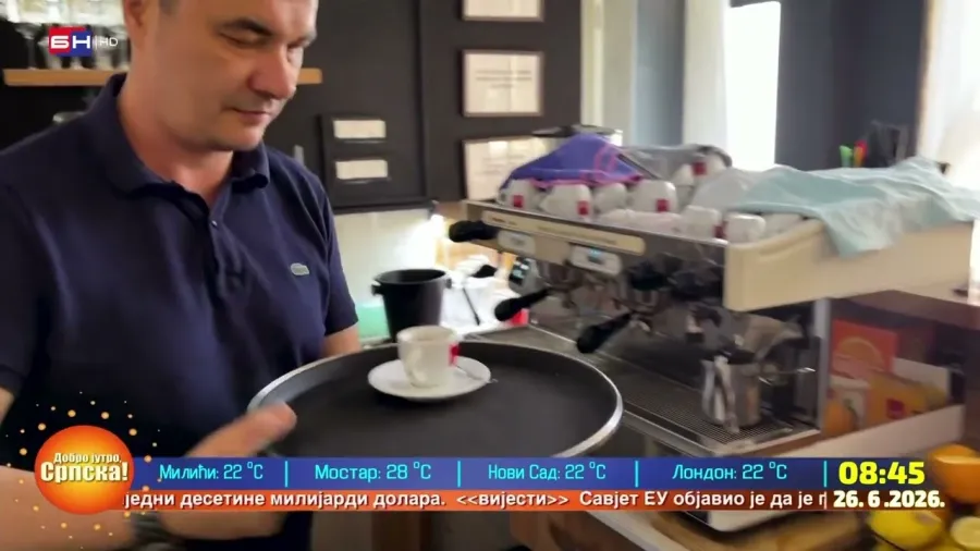 Na našim prostorima kafa je omiljeni napitak