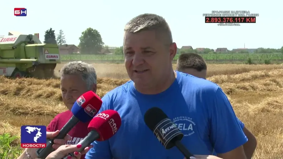 Semberski poljoprivrednici protiv otkupne cijene pšenice od 30 feninga
