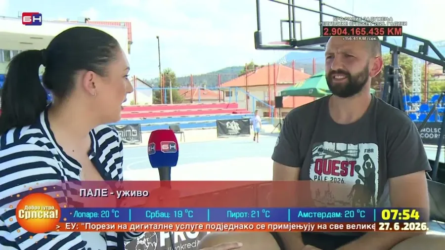 Pale: Međunarodni turnir u uličnom basketu