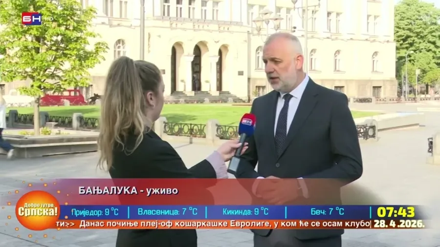 Milanović: Na sjednici Skupštine grada Banjaluke na dnevnom redu naći će se 50 tačaka