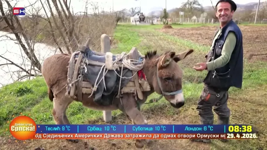 Nomadi iz Kneževa Suad Dunić i Ljubomir Vuković imali su određenih problema na svom putu