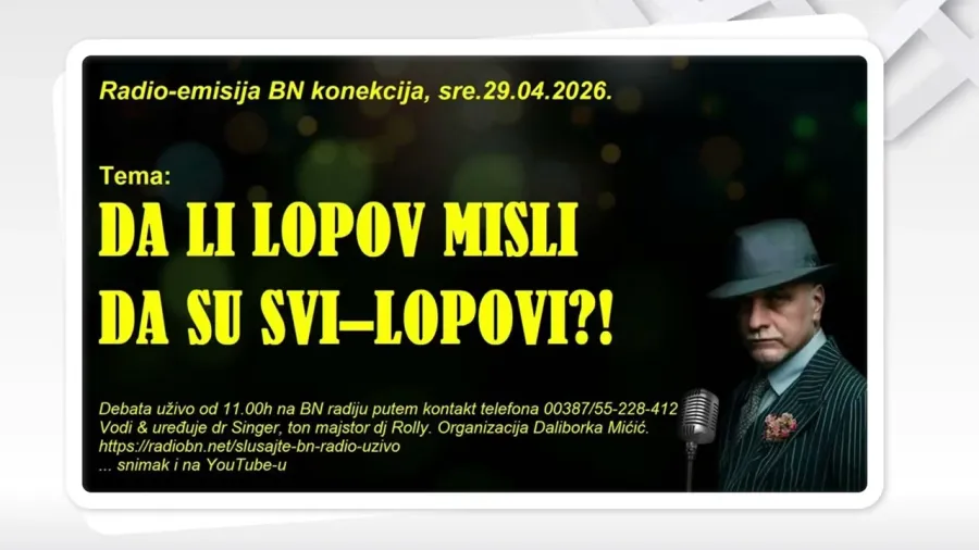 DA LI LOPOV MISLI DA SU SVI-LOPOVI?! || BN KONEKCIJA