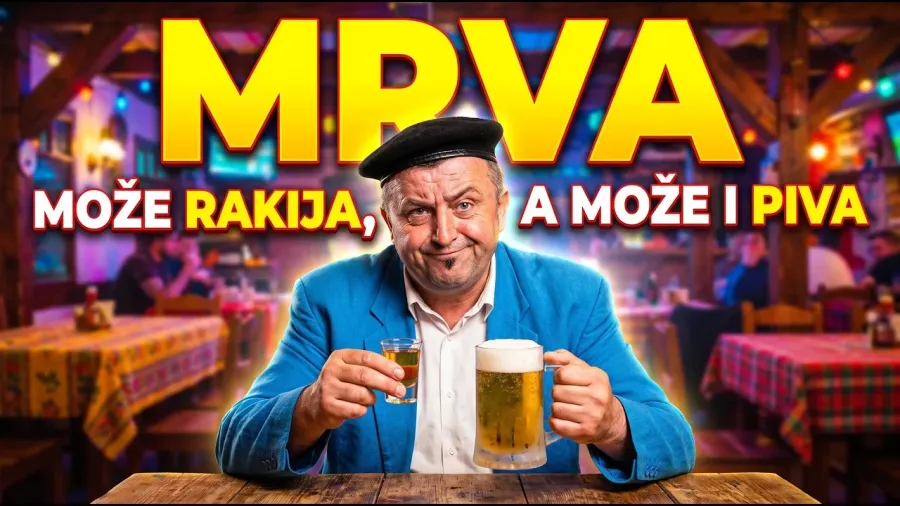 МРВА - Може РАКИЈА, а може и ПИВА || ДОБРО ЈУТРО, КОМШИЈА
