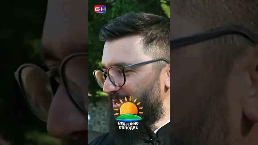 Ivan Crnogorčević, sveštenik pri crkvi Svetog velikomučenika Dimitrija, Podgorica #nedjeljnopopodne