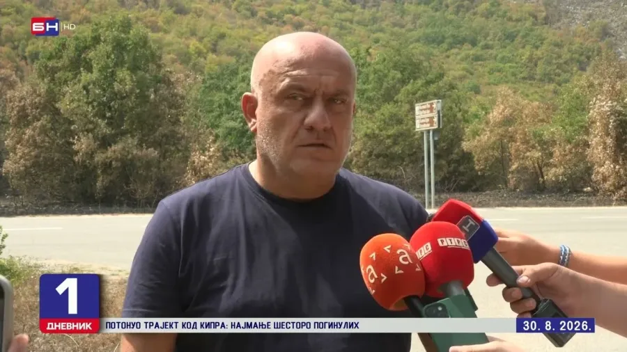 Требиње: Стање на пожариштима повољније