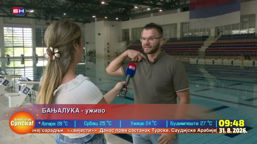 У току је редовни годишњи ремонт Градског олимпијског базена у Бањалуци